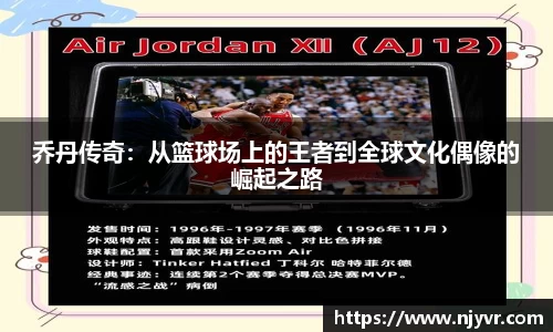 乔丹传奇：从篮球场上的王者到全球文化偶像的崛起之路